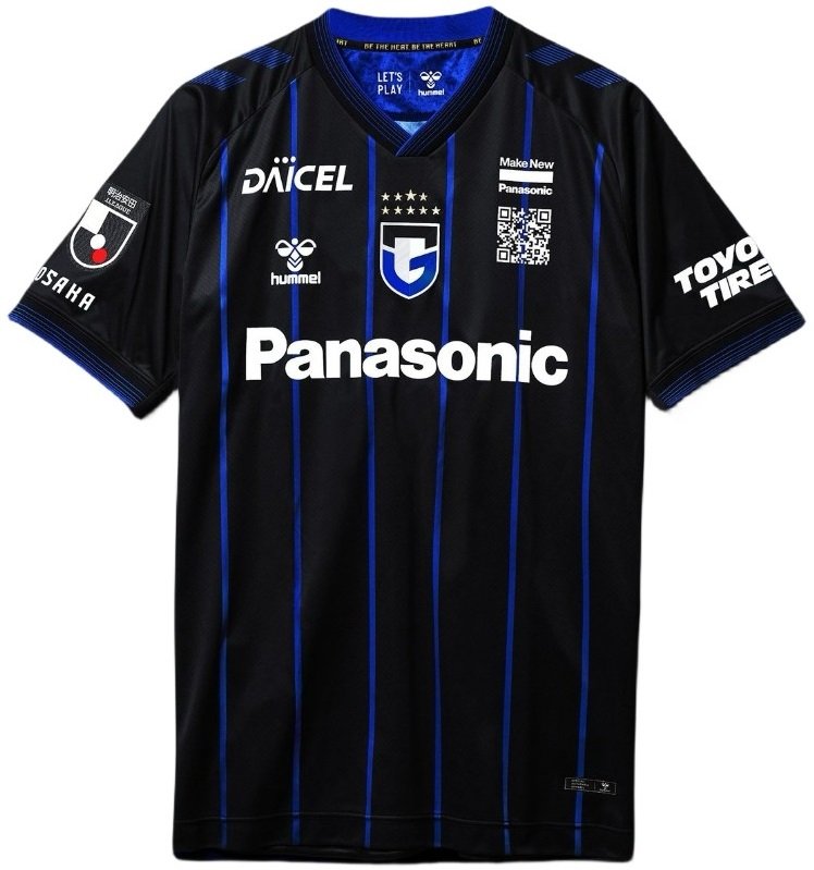 Camisa I Gamba Osaka 2024 Hummel oficial 